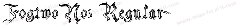 FogtwoNo5 Regular字体转换